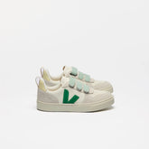 V-10 LEATHER VEJA X BONPOINT PURE EMERAUDE