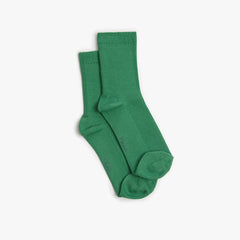 EVERYDAY SOCKS COTTON MEDIUM GREEN