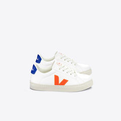 ESPLAR LEATHER WHITE ORANGE FLUO