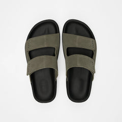 ETNA SUEDE KAKI BLACK