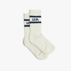 ICONIC SOCKS COTTON WHITE BLUE