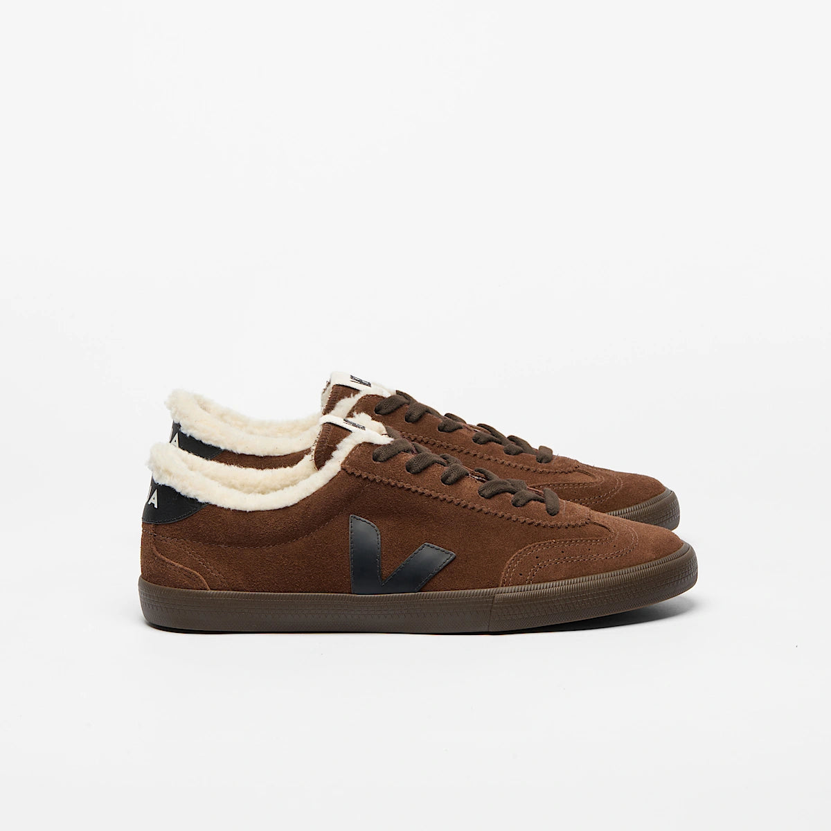 VOLLEY FURED SUEDE WALNUT BLACK EAGLE