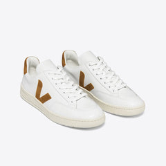 V-12 LEATHER WHITE CAMEL
